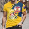 Sydney Roosters NRL x XXXX Gold Beer Custom Name T Shirt Gift For Fans - Limited Edition