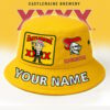 Newcastle Knights NRL x XXXX Gold Beer Bucket Hat Any Name Gift For Fan - Limited Edition
