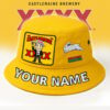 South Sydney Rabbitohs NRL x XXXX Gold Beer Bucket Hat Any Name Gift For Fan - Limited Edition