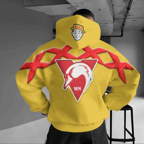 Sydney Swans AFL x XXXX Gold Hoodie Custom Name Gift For Fan - Limited Edition