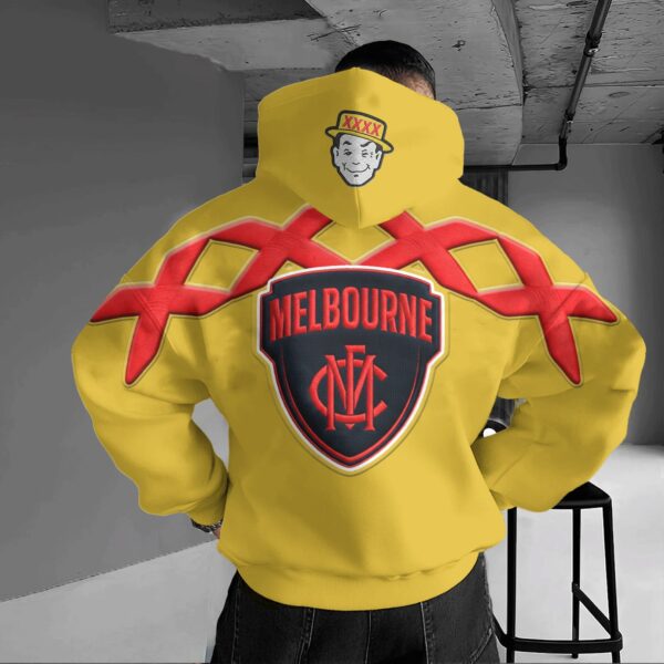 Melbourne Demons AFL x XXXX Gold Hoodie Custom Name Gift For Fan - Limited Edition