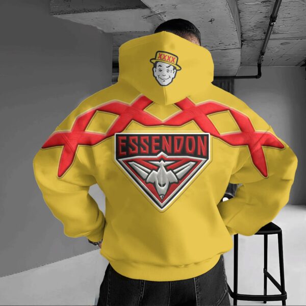 Essendon Bombers AFL x XXXX Gold Hoodie Custom Name Gift For Fan - Limited Edition