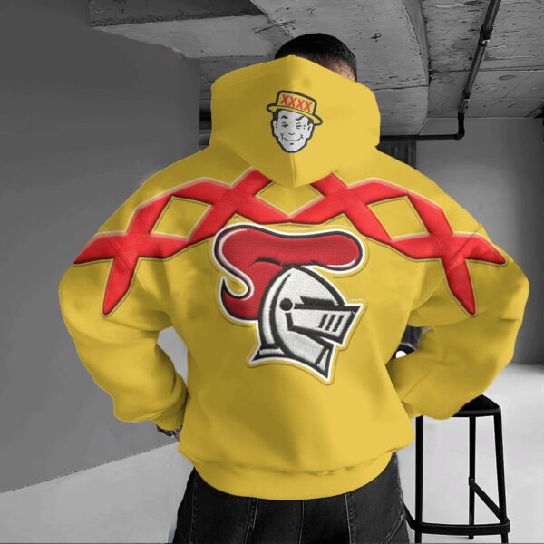 Newcastle Knights NRL x XXXX Gold Hoodie Custom Name Gift For Fan - Limited Edition