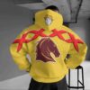 Brisbane Broncos NRL x XXXX Gold Hoodie Custom Name Gift For Fan - Limited Edition