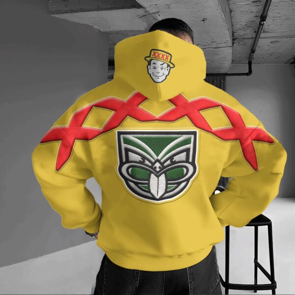 New Zealand Warriors NRL x XXXX Gold Hoodie Custom Name Gift For Fan - Limited Edition