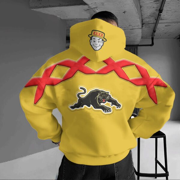 Penrith Panthers NRL x XXXX Gold Hoodie Custom Name Gift For Fan - Limited Edition