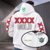 Canberra Raiders NRL x XXXX Gold White Hoodie Custom Name Gifts For Fan - Limited Edition