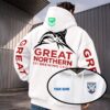 Canterbury Bulldogs NRL x Great Northern White Hoodie Custom Name Gifts For Fan - Limited Edition