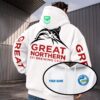Parramatta Eels NRL x Great Northern White Hoodie Custom Name Gifts For Fan - Limited Edition