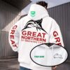 South Sydney Rabbitohs NRL x Great Northern White Hoodie Custom Name Gifts For Fan - Limited Edition
