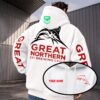 The Dolphins NRL x Great Northern White Hoodie Custom Name Gifts For Fan - Limited Edition