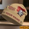Newcastle Knights NRL x Great Northern Beer Beanie Hat Custom Name Gifts For Fan - Limited Edition