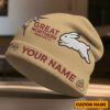 South Sydney Rabbitohs NRL x Great Northern Beer Beanie Hat Custom Name Gifts For Fan - Limited Edition