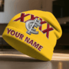 Carlton Blues AFL x XXXX Gold Beanie Hat Custom Any Name Gifts For Fan - Limited Edition