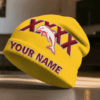 The Dolphins NRL x XXXX Gold Beanie Hat Custom Any Name Gifts For Fan - Limited Edition
