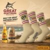 Richmond Tigers AFL x Great Northern Beer Crew Socks Custom Any Name Gifts For Fan - Limited Edition