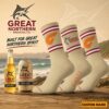 GWS Giants AFL x Great Northern Beer Crew Socks Custom Any Name Gifts For Fan - Limited Edition
