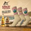 Canberra Raiders NRL x Great Northern Beer Crew Socks Custom Any Name Gifts For Fan - Limited Edition