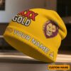 Brisbane Lions AFL x XXXX Gold Beanie Hat Custom Any Name Gifts For Fan - Limited Edition