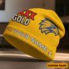 West Coast Eagles AFL x XXXX Gold Beanie Hat Custom Any Name Gifts For Fan - Limited Edition