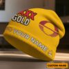 Gold Coast Suns AFL x XXXX Gold Beanie Hat Custom Any Name Gifts For Fan - Limited Edition