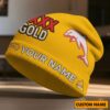 The Dolphins NRL x XXXX Gold Beanie Hat Custom Any Name Gifts For Fan - Limited Edition