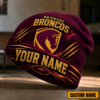 Brisbane Broncos NRL Beanie Hat Custom Name Gifts For Fan – Limited Edition
