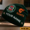 GWS Giants AFL x Victoria Bitter Beer Beanie Hat Custom Any Name Gifts For Fan - Limited Edition